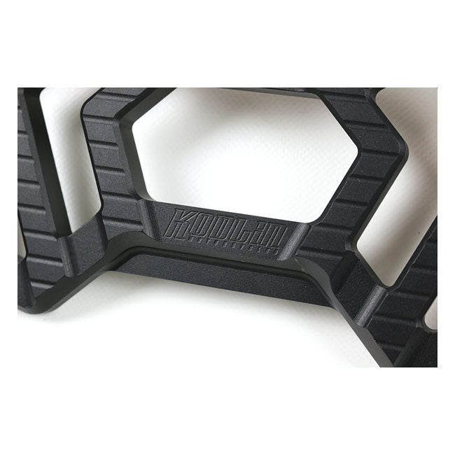 Track Floorboards Black Anodized