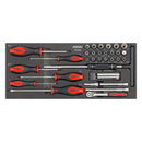 Top Toolbox Metric Motorcycle - 89 Piece
