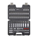Combination Socket Set 3/8'' - 53 Pieces - US/SAE Sizes