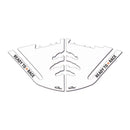 3D Motorcycle Stickers - Tank Sides White For KTM 1290 Super Adventure S 2017>2020