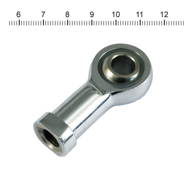 Ball Rod End Chrome 1/4 X 1/4-28