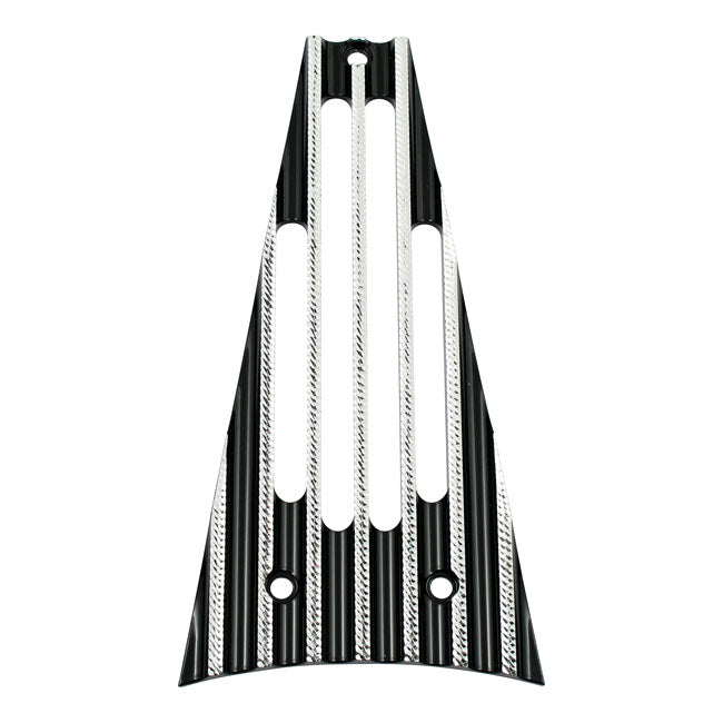 Frame Filler Grill Finned Black Diamond