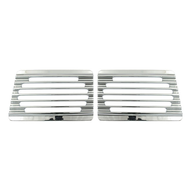 Covingtons Speaker Grills Finned Chrome