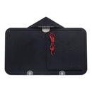 License Plate LED Frame Black - 135 X 240mm