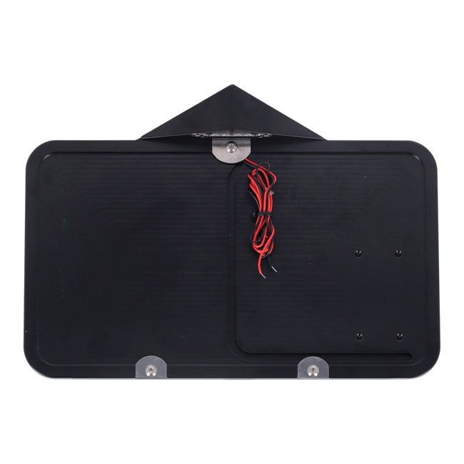 License Plate LED Frame Black - 135 X 240mm