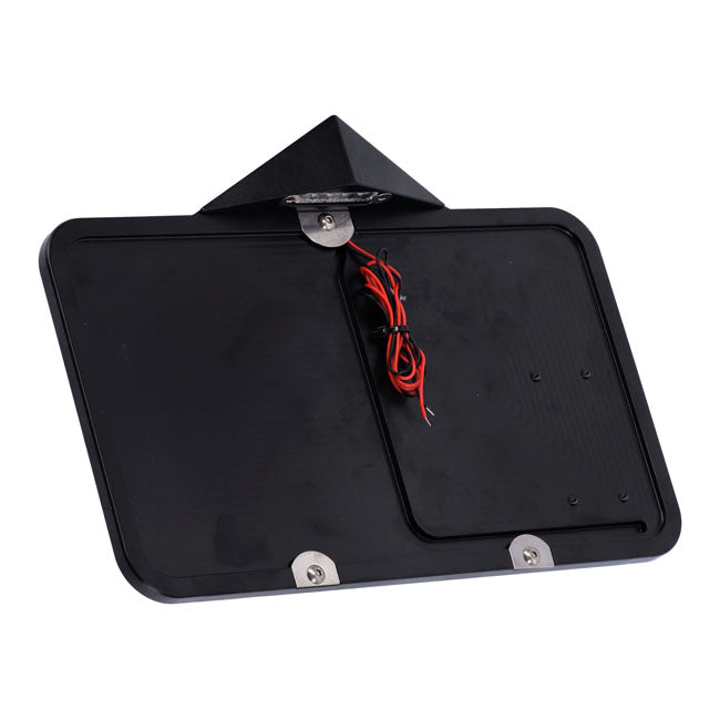 License Plate LED Frame Black - 135 X 240mm