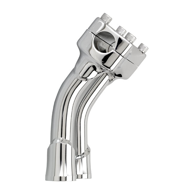 Biltwell Murdock Pullback Risers Chrome