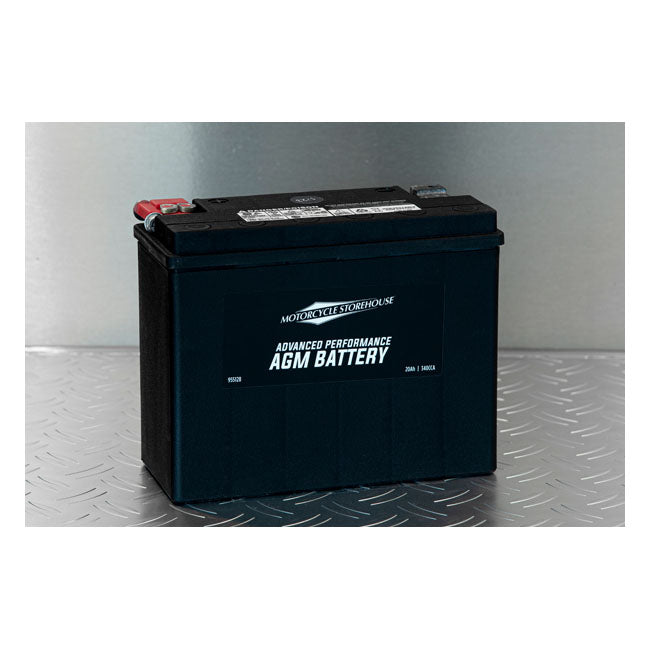 MCS Advance Series - Agm Sealed Battery 12V 22Ah 340Cca For 80-96 FLT NU