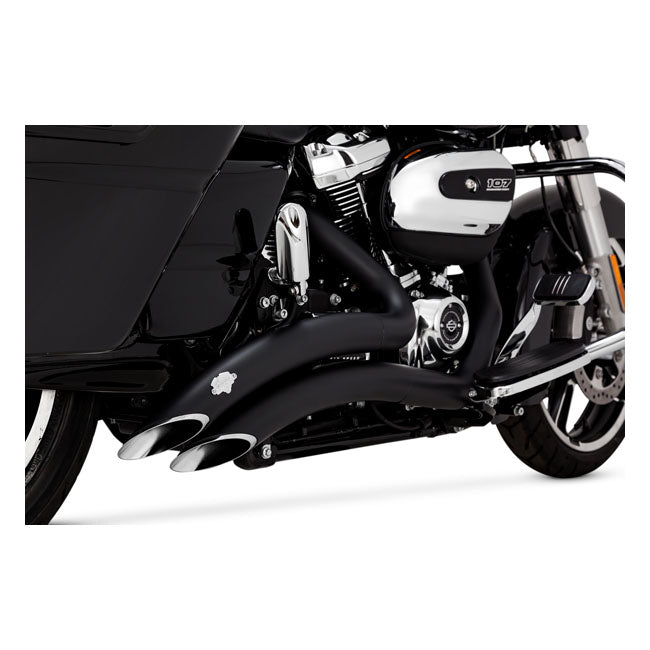 Big Radius PCX Exhaust Black For 17-23 Touring Excl. Trikes