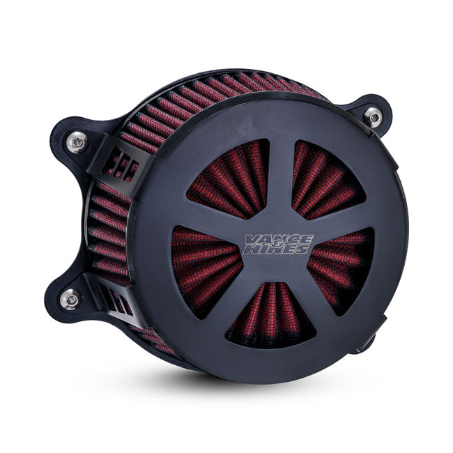 VO2 Radiant V Air Intake Matt Black For 00-15 Softail