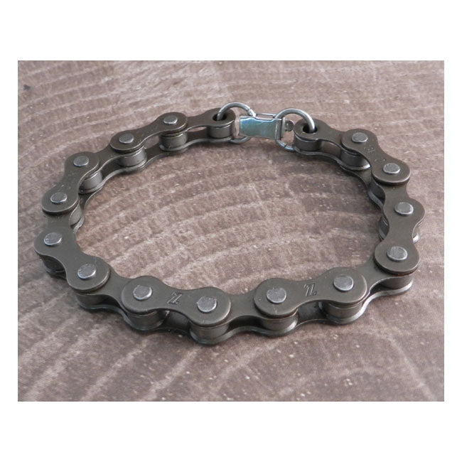 Camo Bike Chain Bracelet 8 Inch Wrist