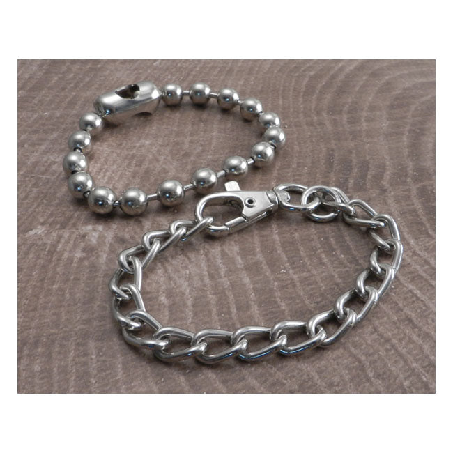 Ball & Link Bracelet 2 Pack 8 Inch 8 Inch Wrist