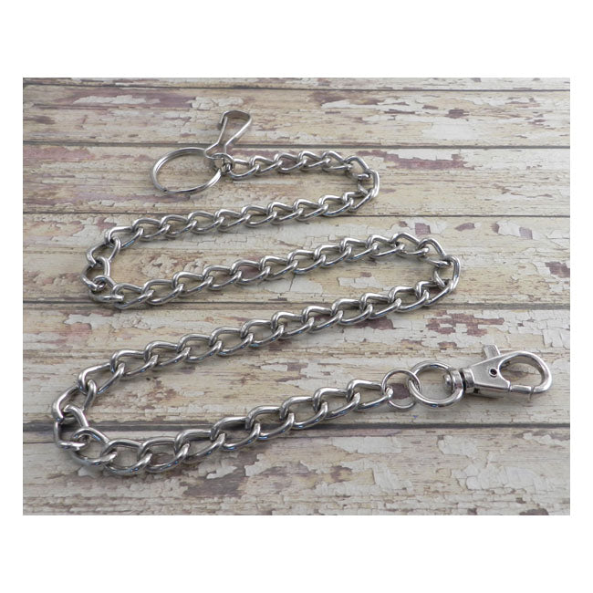 Wallet Chain Punk Leash - Chain Necklace Combo 29 Inch