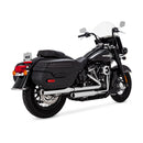 Eliminator 300 Slip-On Mufflers Pcx Chrome For Softail: 18-20 FLHC Heritage 107