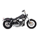 Short Shot Staggered Chrome For 2012-2017 Dyna Models
