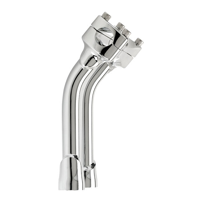 Murdock Pullback Risers 8 Inch Chrome TUV Approved