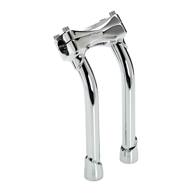 Murdock Pullback Risers 10 Inch Chrome TUV Approved