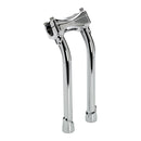 Murdock Pullback Risers 12 Inch Chrome TUV Approved