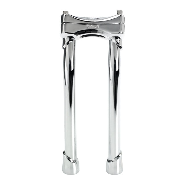 Murdock Pullback Risers 12 Inch Chrome TUV Approved