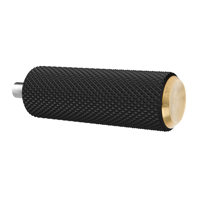 Fusion Brake/Shift Peg Knurled Brass