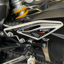3D Motorcycle Stickers - Heel Pads For Triumph Street Triple 765 RS 2023>2025