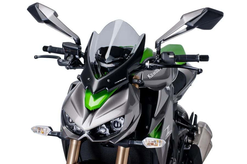 Touring Screen Light Smoke For Kawasaki Z 1000 2014-2020
