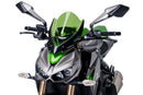 Touring Screen Green For Kawasaki Z 1000 2014-2020