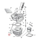 Dowel Pin Cylinder/Transm Trap Door For Cylinder head & case 84-99 NU EVO B.T. Cylinder head 86-21 XL