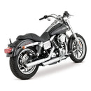 3 Inch Twin Slash Slip-On Pcx Mufflers Chrome For Softail: 18-20 FLHC Heritage 107