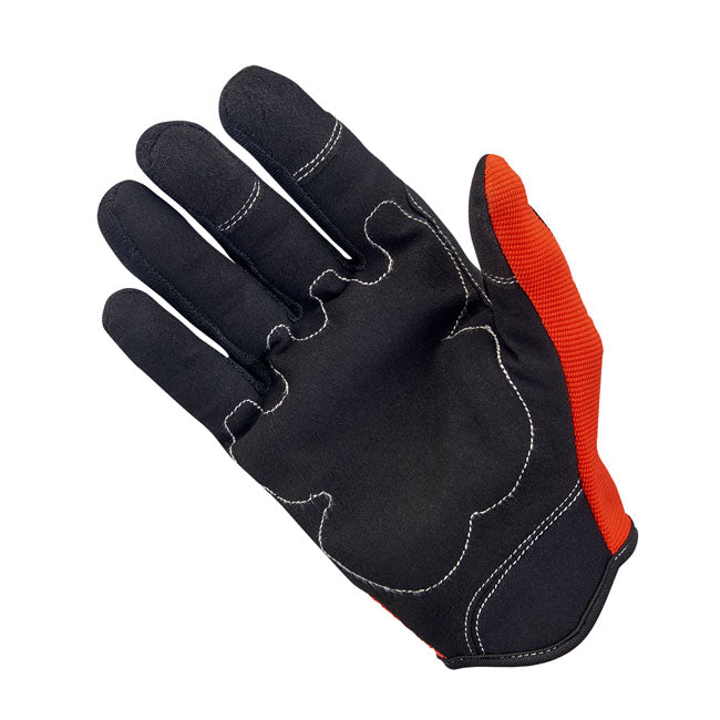 Biltwell Moto Gloves Orange / Black