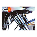 Deep Cut Fork Boots Black Contrast Machined For 86-13 ALL Touring (NU)