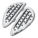83-17 Deep Cut Rider Floorboards Chrome For 86-17 (NU) FL Softail