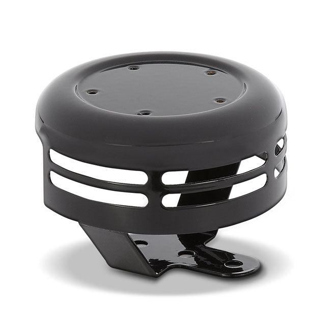 Black Horn Cover For 93-21 H-D With Side Mounted Horn