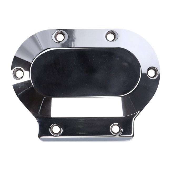 Billet Transmission End Cover Chrome For 87-06 Softail