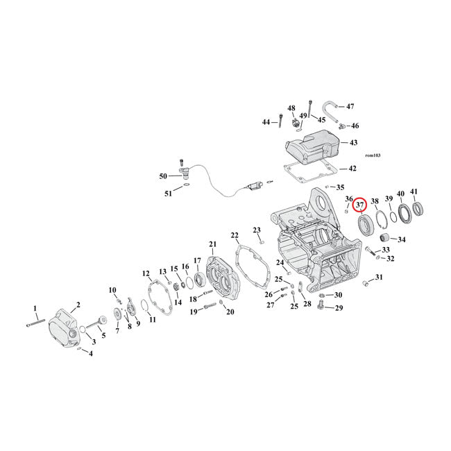 Bearing Transmission Mainshaft For L84-06 5-Speed B.T.