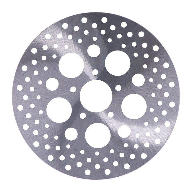 Drilled Stainless Steel Brake Rotor Rear - 11.5 Inch