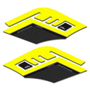 3D Motorcycle Stickers - Tank Sides Yellow For Suzuki V-Strom 650 2017>2023