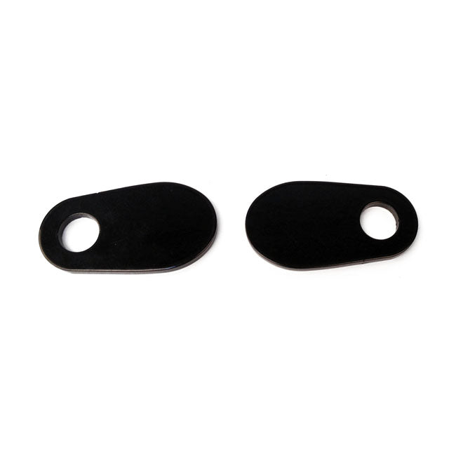 Turn Signal Mount Kit Rear No Angle Black For 02-17 VRSCR