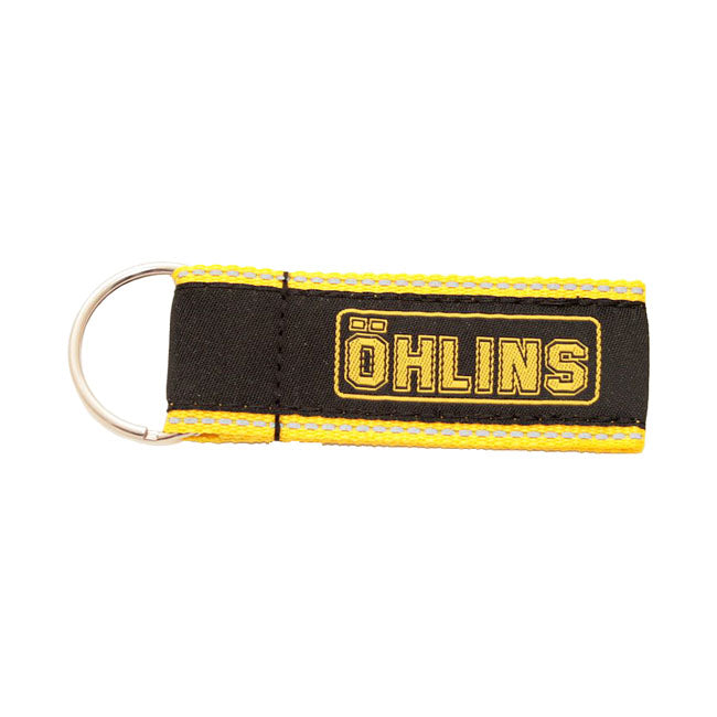 Logo Keyring Black With Yellow