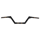 V-Line Handlebar 1 Inch +2 Inch Rise Black