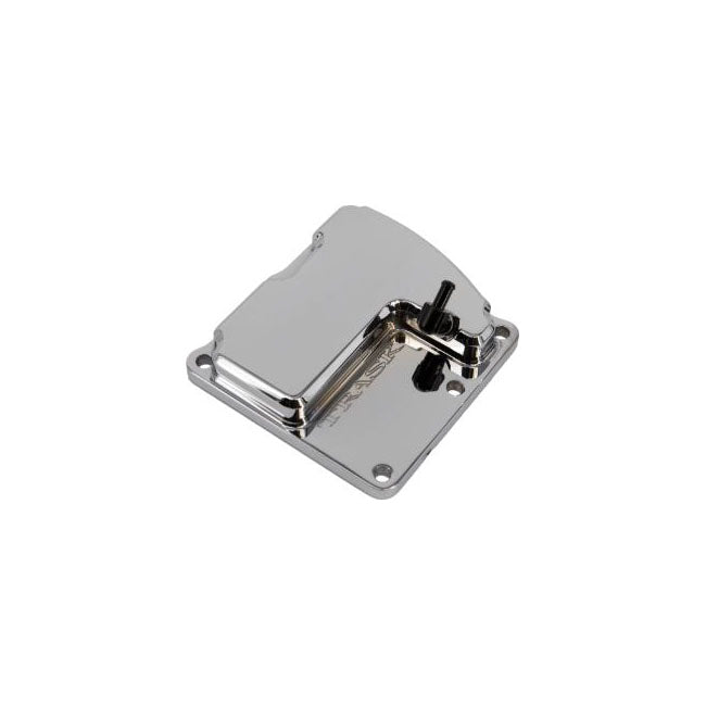Checkm8' Vented Transmission Top Cover Chrome