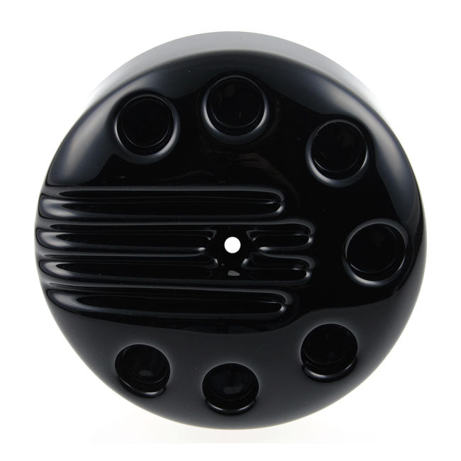 Air Cleaner Cover Slotted Gloss Black For 22-23 Nightster RH975T