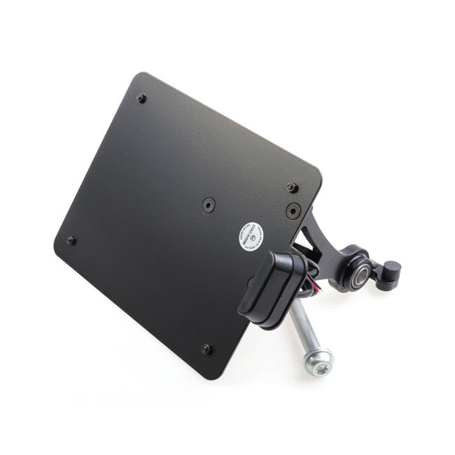 Side Mount License Plate Bracket Black Austria For 22-23 Nightster RH950 Black