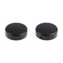 2-Piece Fork Tube Cap Bolt Cover Kit Black For 22-23 Nightster RH950
