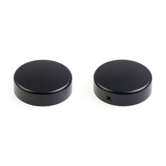 2-Piece Fork Tube Cap Bolt Cover Kit Black For 22-23 Nightster RH950