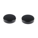 Fork Tube Cap Bolt Cover Kit Gloss Black For Indian: 18-22 Scout Bobber