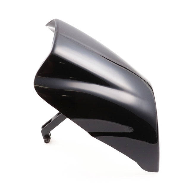 Headlamp Mask Kit 'Custom' Gloss Black For Indian: 18-22 Scout Bobber