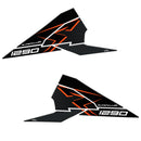 3D Motorcycle Stickers - Tank Sides For KTM 1290 Super Duke R 2022>2023