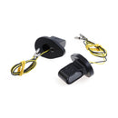 Shorty' 3-1 Taillight / Turn Signal Combo Black For Indian: 15-22 Scout