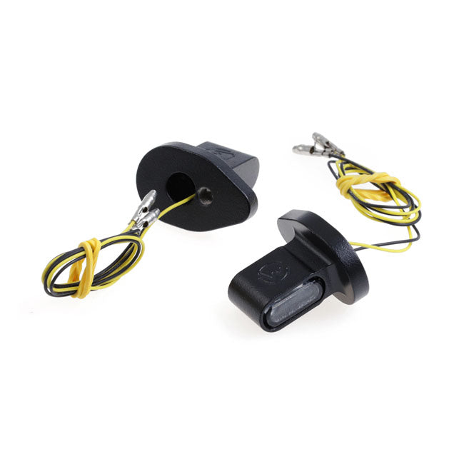 Shorty' 3-1 Taillight / Turn Signal Combo Black For Indian: 15-22 Scout